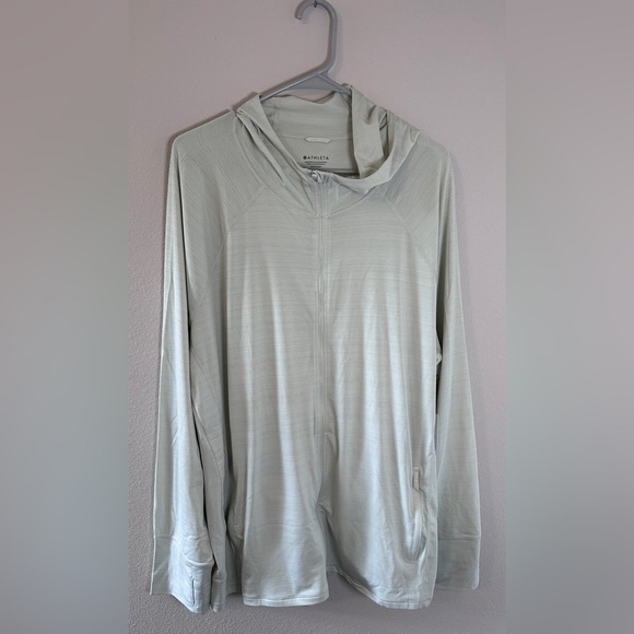 NWT Athleta light green Pacifica illume upf relaxed jacket womens size 3x - Picture 1 of 8